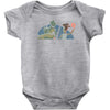 jurassic story Baby Bodysuit
