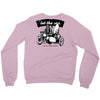let the sea and get more energy white Crewneck Sweatshirt