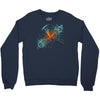 higgs event oil paint Crewneck Sweatshirt