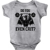 ancient swole'd dragon (black) Baby Bodysuit