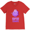 working off my lumps V-Neck Tee