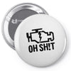 oh sh!t Pin-back button