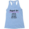 August Girl Racerback Tank