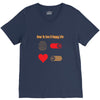 How To Live A Happy Life V-Neck Tee