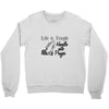 life is fragile Crewneck Sweatshirt