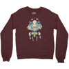 grumpy robot Crewneck Sweatshirt