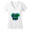 World's Best Dad Look Like Women's V-Neck T-Shirt