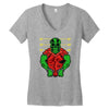 let's get busted Women's V-Neck T-Shirt