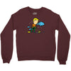 part time job   aquarium Crewneck Sweatshirt