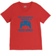 my favorite exercise is video games V-Neck Tee