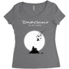 david gilmour on island Women's Triblend Scoop T-shirt