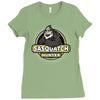 sasquatch hunter Ladies Fitted T-Shirt