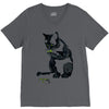 radioactive cat V-Neck Tee