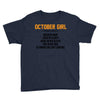 October Girl Hated By Many Youth Tee