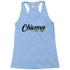 chicana with rose Racerback Tank