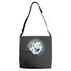 dramatic chipmunk Adjustable Strap Totes