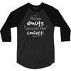 throw donuts 3/4 Sleeve Shirt