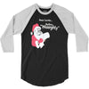 santa define naughty 3/4 Sleeve Shirt