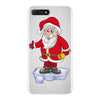 father christmas ringing xmas bells santa iPhone 7 Plus Case