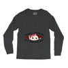 February Peeking Out Baby Girl Long Sleeve Shirts