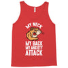 my neck my back my anxiety attack opossum guys tee Tank Top