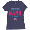 Have No Fear Nana Is Here Ladies Fitted T-Shirt