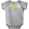 anchorman inspired ron burgundy channel 4 news team san diego Baby Onesie