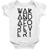 wakanda forever 8 Baby Onesie