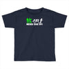 zombie never give up fun Toddler T-shirt