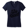 who cares Women's V-Neck T-Shirt