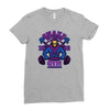 snake mountain gym Ladies Fitted T-Shirt