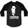 steven seagal out for justice retro 3/4 Sleeve Shirt