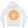 orange vec Zipper Hoodie