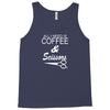 all i need is coffee sciossors Tank Top