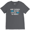 and though she be but little, she is fierce V-Neck Tee