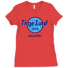 time cafe Ladies Fitted T-Shirt