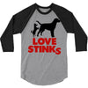 love stinks 3/4 Sleeve Shirt