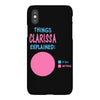 clarissa explained nothing iPhoneX