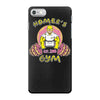 homer's gym iPhone 7 Case