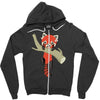 red panda Zipper Hoodie