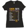 Gemini Facts Servings Per Container Ladies Fitted T-Shirt