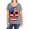united states till i die Ladies Curvy T-Shirt