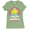 ralph for prez Ladies Fitted T-Shirt