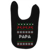ugly christmas papa Baby Bibs