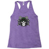 skull racer Racerback Tank