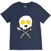 eggskull V-Neck Tee