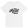 The Real Boss V-Neck Tee
