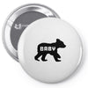 baby bear Pin-back button
