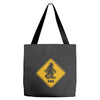 big foot xing big foot crossing sasquatch Tote Bags