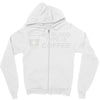 my blood type is coffee Zipper Hoodie